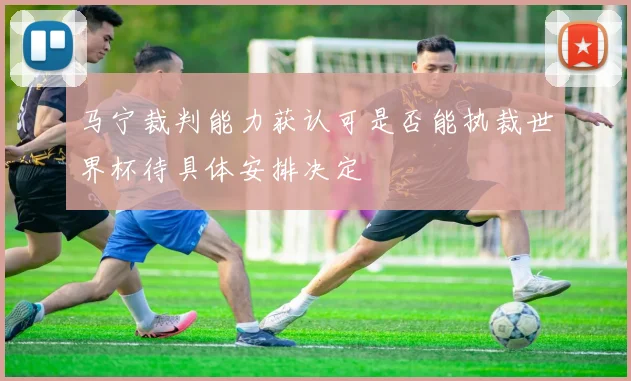 马宁裁判能力获认可是否能执裁世界杯待具体安排决定